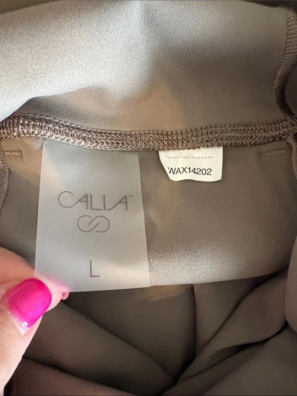 CALIA by Carrie Underwood High-Waist Leggings in Taupe - Picture 5 of 6
